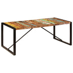 Esstisch 200x100x75 cm Altholz Massiv
