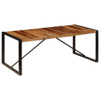 Esstisch 200 x 100 x 75 cm Massivholz Akazie