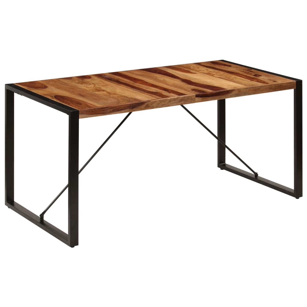 Esstisch 160x80x75 cm Massivholz Akazie