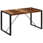Esstisch 140x70x75 cm Altholz Massiv