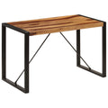 Esstisch 120 x 60 x 76 cm Massivholz Akazie