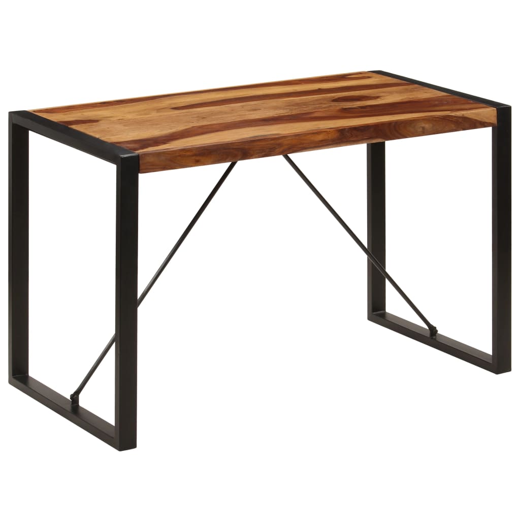 Esstisch 120 x 60 x 76 cm Massivholz Akazie