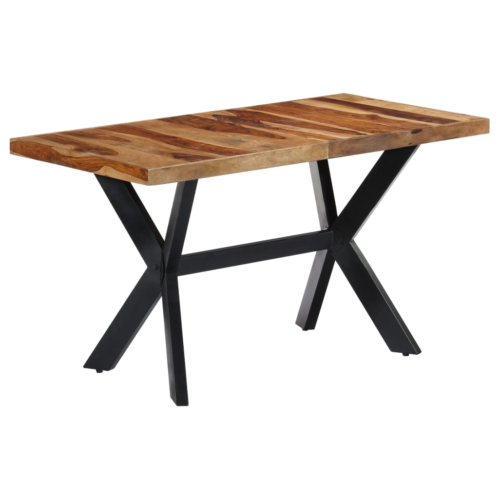 Esstisch 140x70x75 cm Massivholz Akazie
