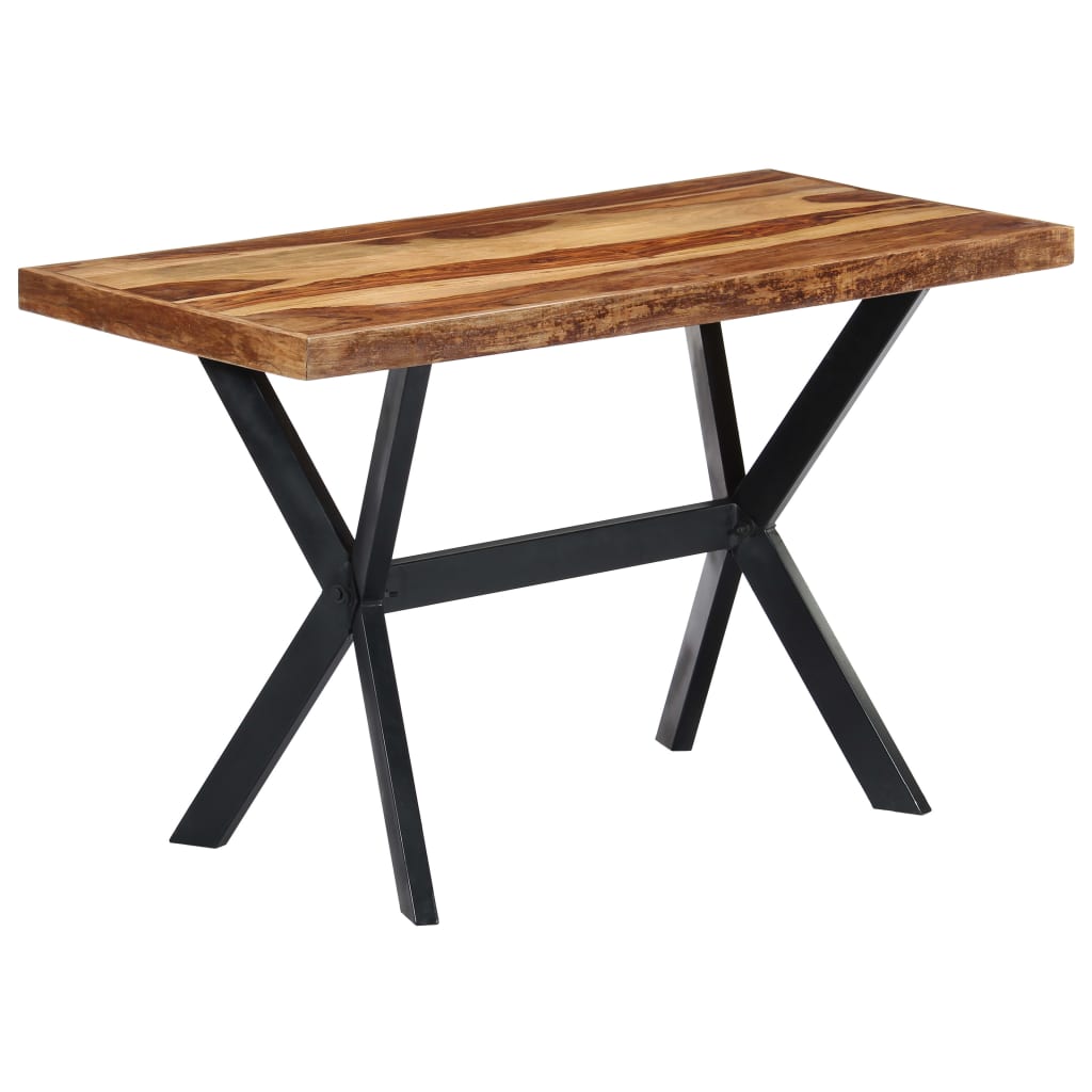 Esstisch 120x60x75 cm Massivholz Akazie