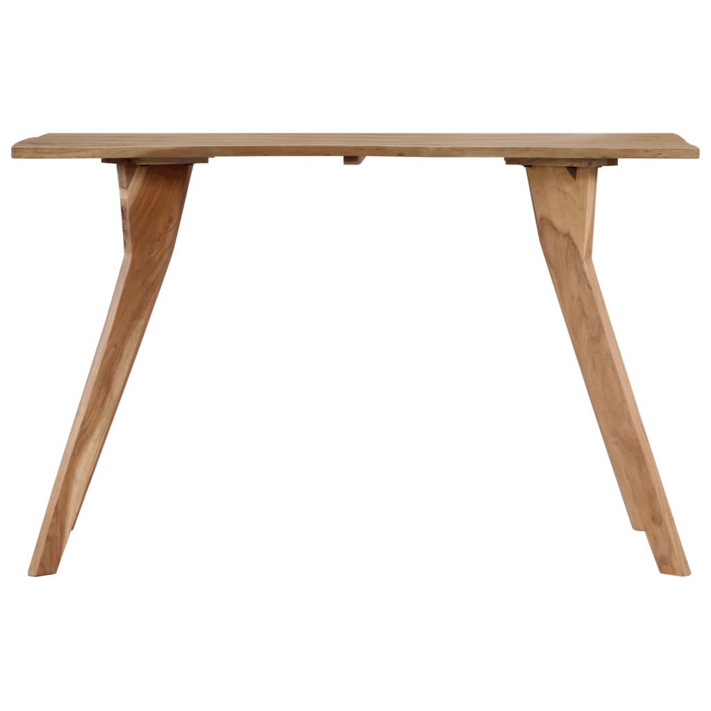 Esstisch 120 x 58 x 76 cm Massivholz Akazie
