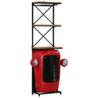 Traktor-Weinschrank 49x31x172 cm Mango Massivholz