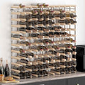 Weinregal für 120 Flaschen Massivholz Kiefer