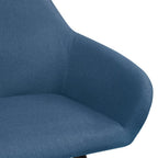 Esszimmerstühle 2 Stk. Blau Stoff