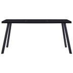 Esstisch Schwarz 180 x 90 x 75 cm Hartglas