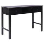 Schreibtisch Schwarz 110×45×76 cm Holz