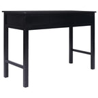 Schreibtisch Schwarz 110×45×76 cm Holz