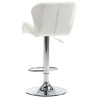 Barhocker 2 Stk. Creme Kunstleder