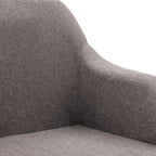Esszimmerstühle Drehbar 4 Stk. Taupe Stoff