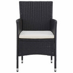 Möbelset 5 pcs Schwarz