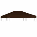 Pavillondach 310 g / m² 3x4 m Braun