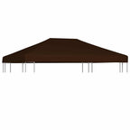 Pavillondach 310 g / m² 3x4 m Braun