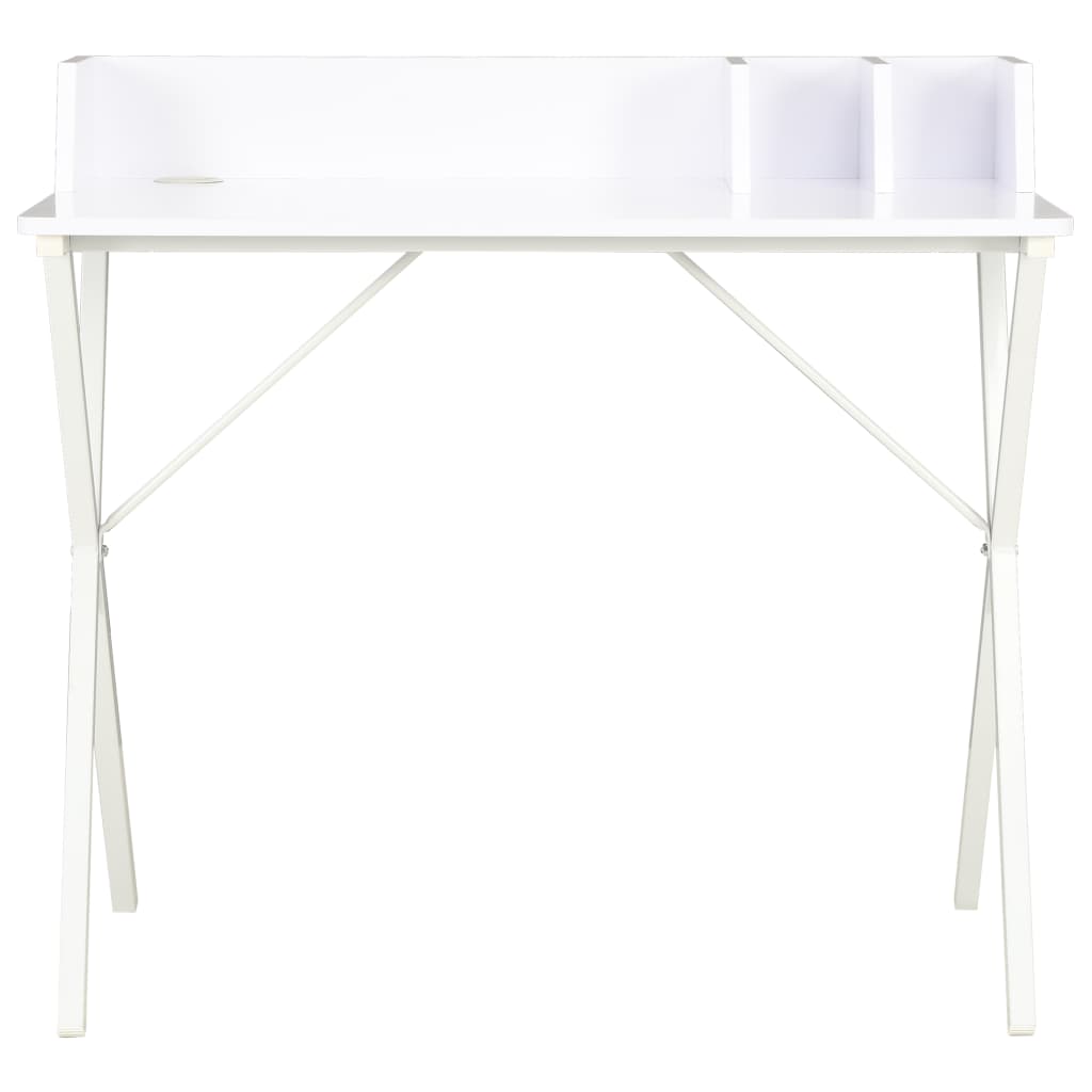 Schreibtisch Weiß 80x50x84 cm