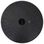 Sonnenschirmständer Sand/Wasser 24 L Schwarz