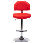 Barhocker Rot Kunstleder