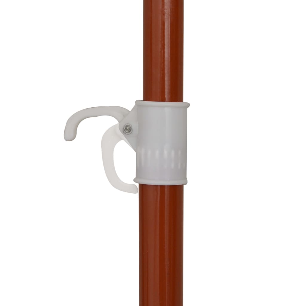 Sonnenschirm mit Stahl-Mast 300 cm Sandweiß