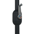 Sonnenschirm mit Aluminium-Mast 270x246 cm Grün