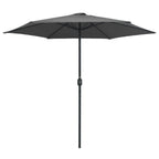 Sonnenschirm mit Aluminium-Mast 270x246 cm Anthrazit