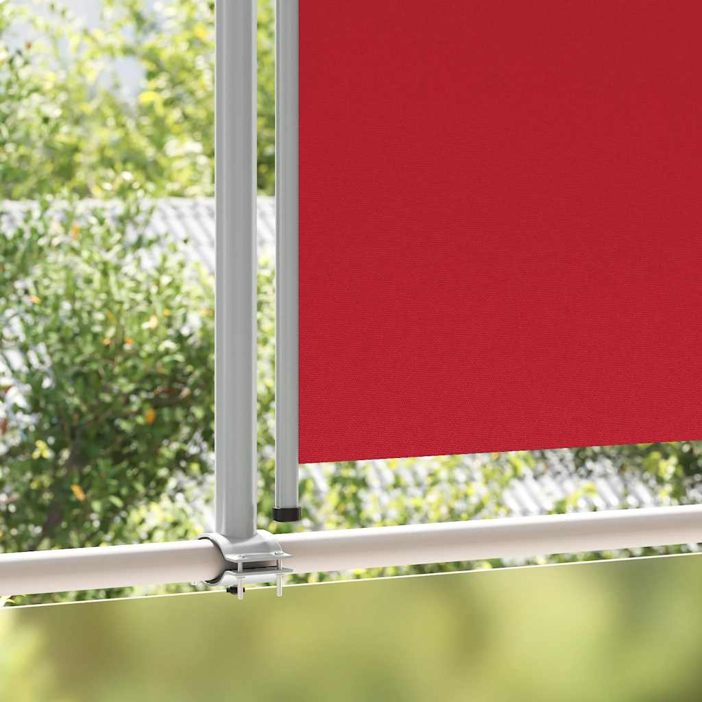 Ausziehbare Seitenmarkise 140 x 300 cm Rot