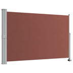 Ausziehbare Seitenmarkise 160x300 cm Braun