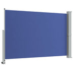 Ausziehbare Seitenmarkise 160x300 cm Blau