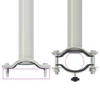 Ausziehbare Seitenmarkise 60×300 cm Creme