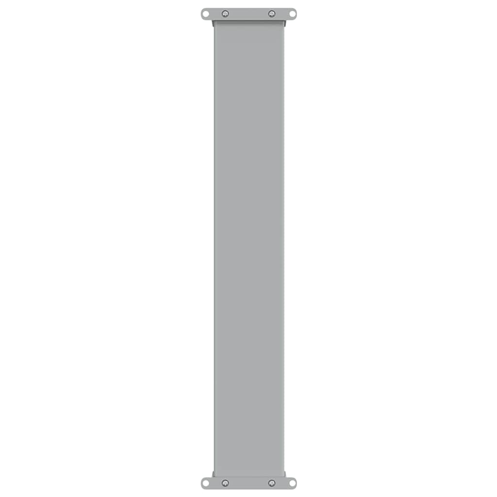 Ausziehbare Seitenmarkise 80×300 cm Rot