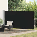 Ausziehbare Seitenmarkise 170×300 cm Schwarz