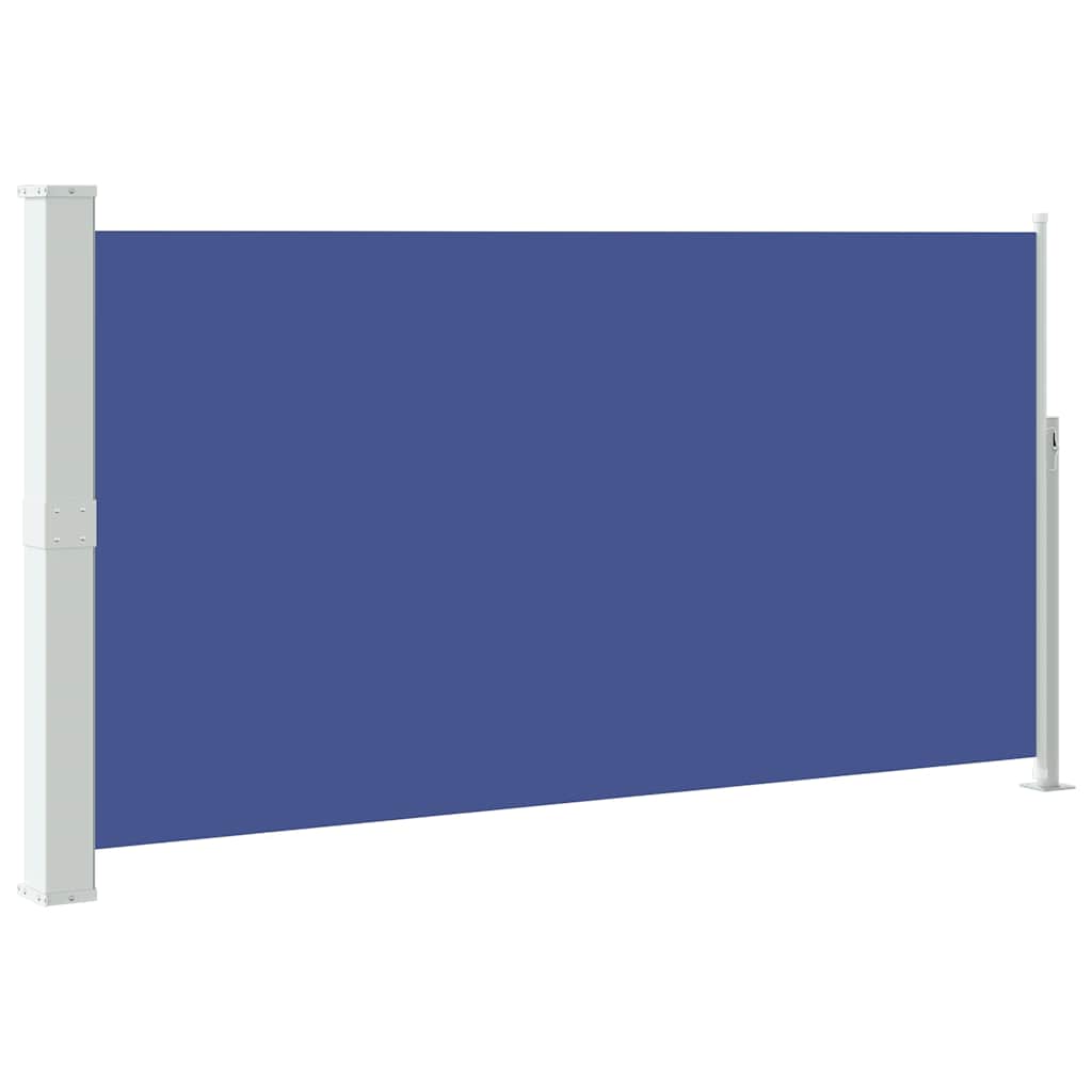 Ausziehbare Seitenmarkise 170×300 cm Blau