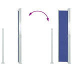 Ausziehbare Seitenmarkise 170×300 cm Blau
