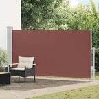 Ausziehbare Seitenmarkise 170×300 cm Braun