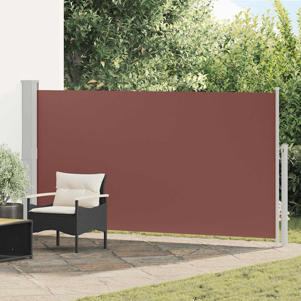 Ausziehbare Seitenmarkise 170×300 cm Braun