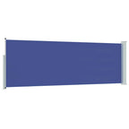 Ausziehbare Seitenmarkise 100x300 cm Blau