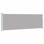 Ausziehbare Seitenmarkise 100x300 cm Grau