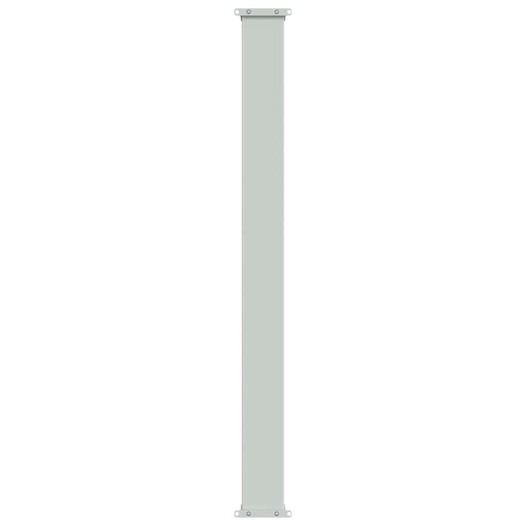 Ausziehbare Seitenmarkise 100x300 cm Grau
