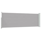 Ausziehbare Seitenmarkise 100x300 cm Grau