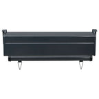 Balkon-Seitenmarkise 65x250 cm Schwarz