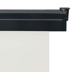 Balkon-Seitenmarkise 65x250 cm Creme