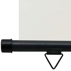 Balkon-Seitenmarkise 85x250 cm Creme