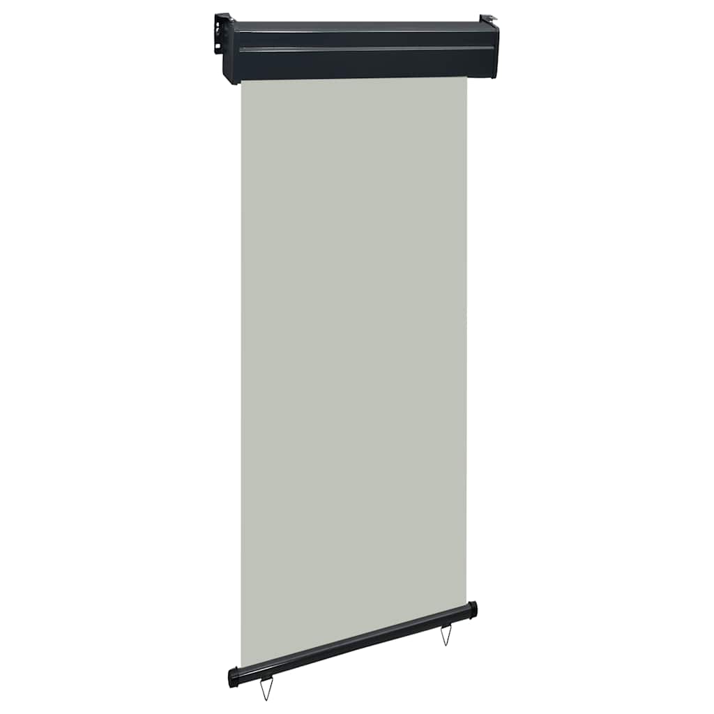 Balkon-Seitenmarkise 85x250 cm Grau