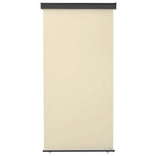 Balkon-Seitenmarkise 125x250 cm Creme