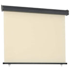 Balkon-Seitenmarkise 125x250 cm Creme