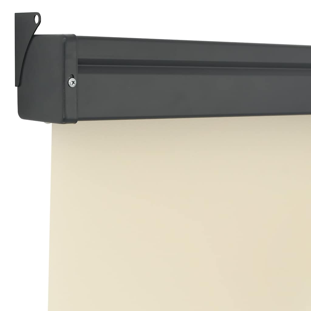 Balkon-Seitenmarkise 125x250 cm Creme