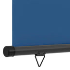 Balkon-Seitenmarkise 125x250 cm Blau