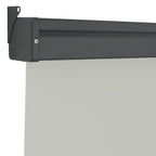 Balkon-Seitenmarkise 125x250 cm Grau