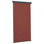 Balkon-Seitenmarkise 125x250 cm Braun